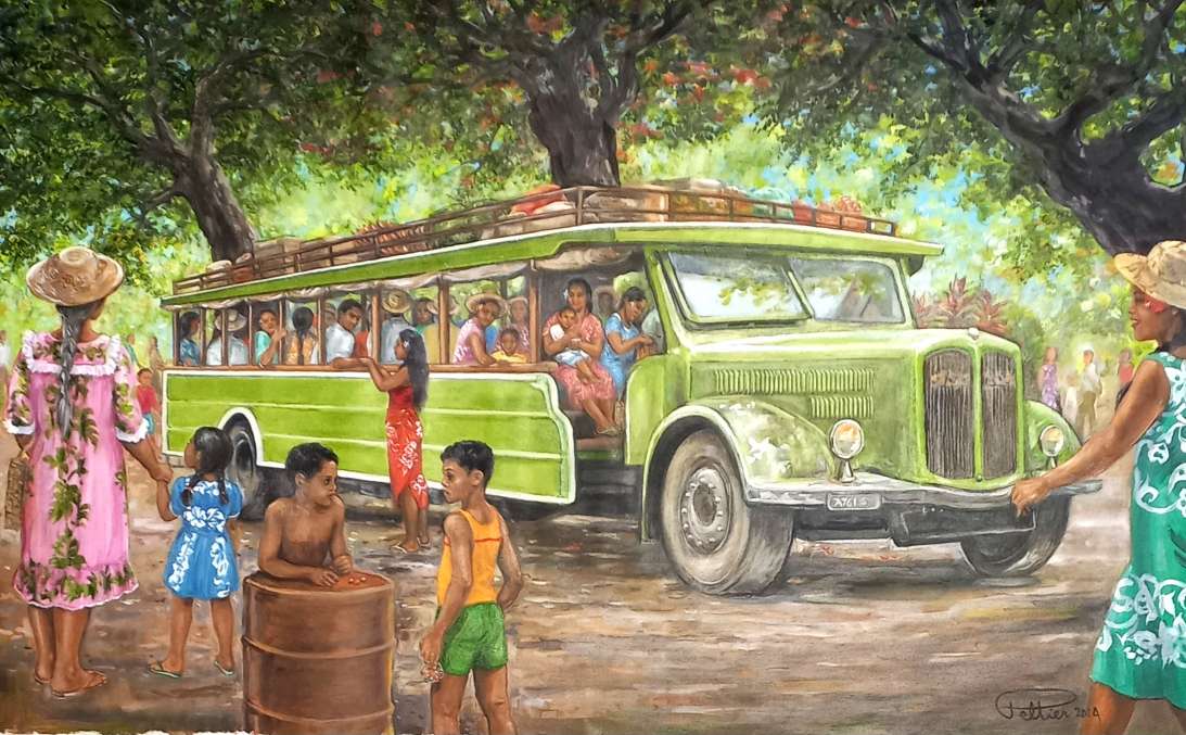 Philippe Peltier et « ses transports » au Chevalet