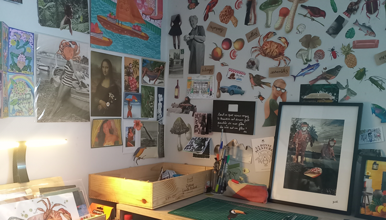 Julink : « je suis appelée par l’image, les couleurs, les formes »